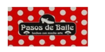 Zapato flamenca sevillana rojo lunares blancos // Pasos de baile