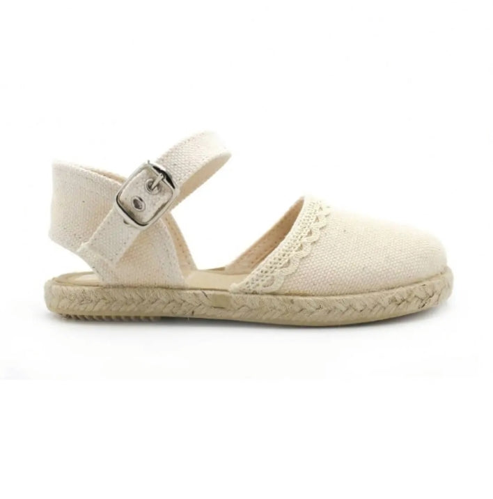 Esparteña beige